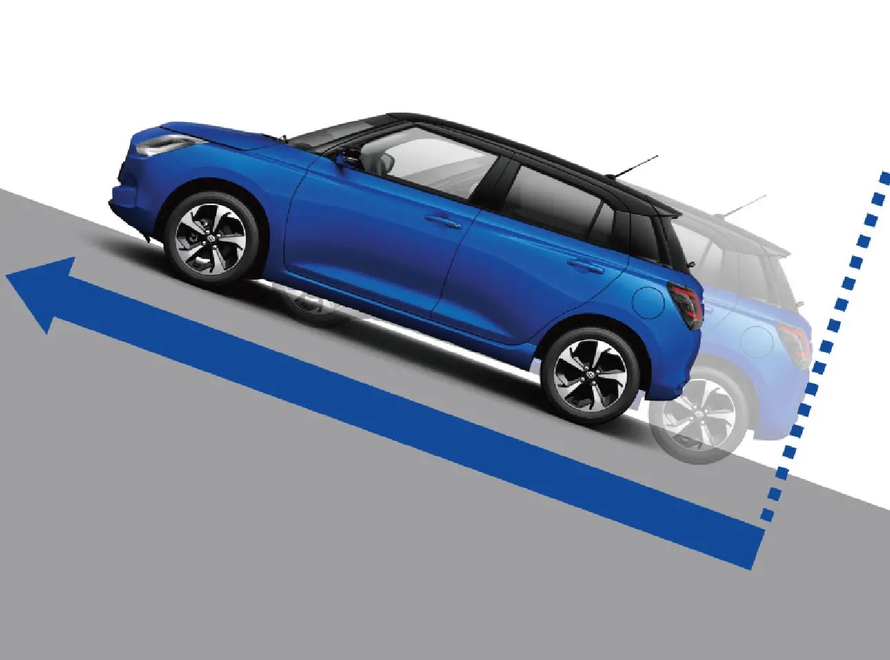 SUZUKI SWIFT HYBRID - HỖ TRỢ KHỞI HÀNH NGANG DỐC (HHC)