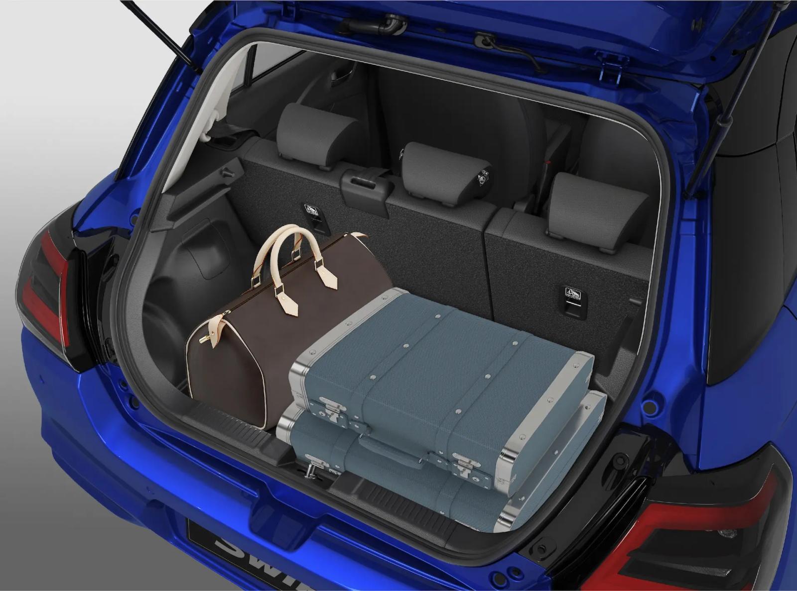 SUZUKI SWIFT HYBRID - THIẾT KẾ KHOANG HÀNH LÝ TỐI ƯU